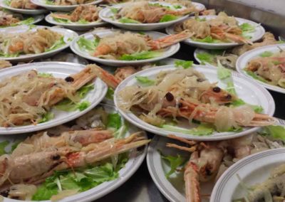 scampi e cipolla